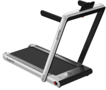 Image of GYMAX Walking Pad, 2.25HP Dual Display Foldable Treadmill for Home with Remote