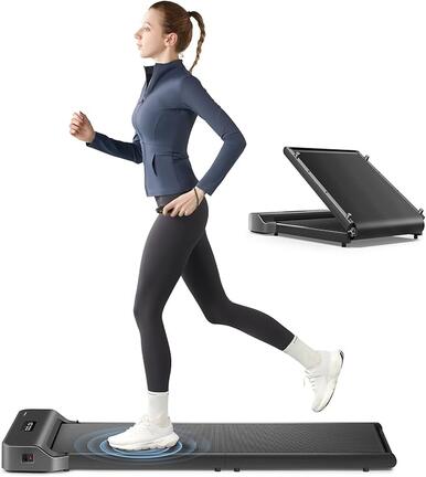 WALKINGPAD Z1 Foldable Walking Pad Treadmill for Home Office, Under Desk Treadmill with Adaptive Speed Control, Compact Design for Small Spaces, No Assembly Needed