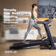 Image of SOLE Fitness F63 Treadmill With Incline, Bluetooth, Foldable Option - For Home, Work From Home Fitness, Running and Walking in full HD