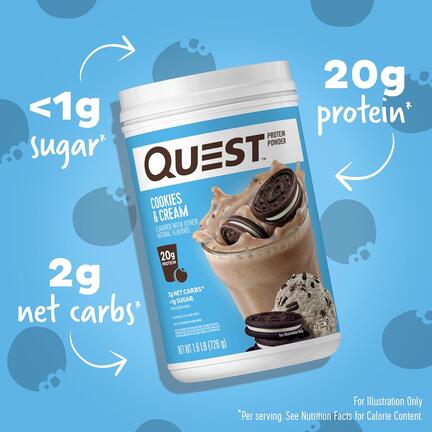 cookies and cream protein bar Quest Protein Powder - Cookies and Cream