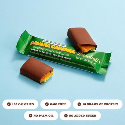 Image of Barebells Soft Protein Bar – Banana Caramel