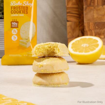 high protein snack Quest Protein Cookie - Frosted Lemon Cake Flavor