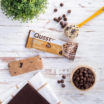 Popular Quest Protein Bar - Chocolate Chip Cookie Dough Flavor