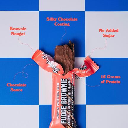 Image of Barebells Vegan Protein Bar – Fudge Brownie