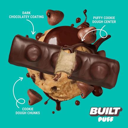 protein bar Built Puffs – Cookie Dough Chunk Puff