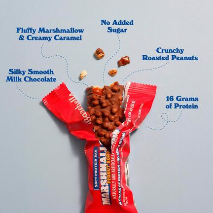 Image of Barebells Soft Protein Bar – Marshmallow Peanut Road