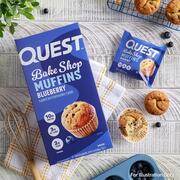 Image of Quest Bake Shop - Blueberry Protein Muffin