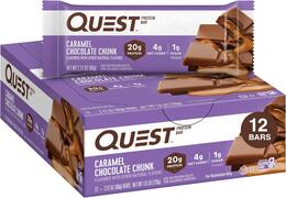 Image of Quest Protein Bar - Caramel Chocolate Chunk Flavor