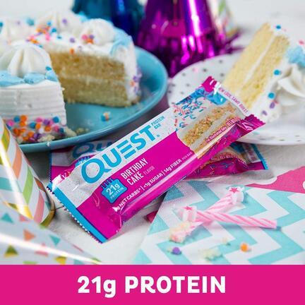 Image of Quest Protein Bar - Birthday Cake Flavor