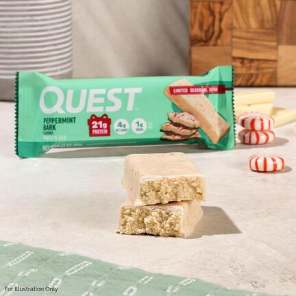 Image of Quest Protein Bar - Peppermint Bark Flavor