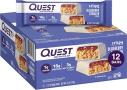 Image of Quest Crispy Protein Bar - Blueberry Cobbler Flavor