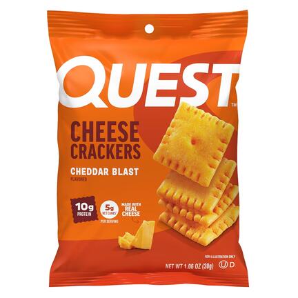 Quest Protein Crackers Quest Protein Crackers - Cheddar Blast Flavor