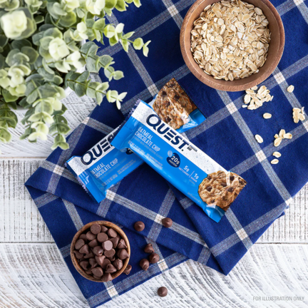 Image of Quest Protein Bar - Oatmeal Chocolate Chip Flavor