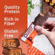 Image of Quest Crispy Protein Bar - Chocolate Caramel Pecan